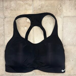 Nike Dri-Fit Sports Bra Black Athletic Padded Racerback Gym Wear Women’s Small